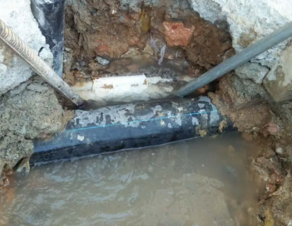 兴仁测漏水之水管漏水
